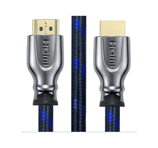 Trade Shop - Cavo Hdmi Ad Alta Velocita' Ethernet 3d Video 4k e Arc 5 Metri Tv Video Blu-r...