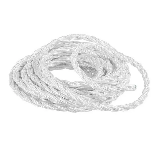 Cavo intrecciato in seta 3X1,50 matassa 10 metri bianco 93808-10 - Fanton