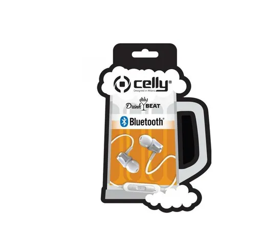  DRINKBHBEERWH cuffia e auricolare Bluetooth Bianco