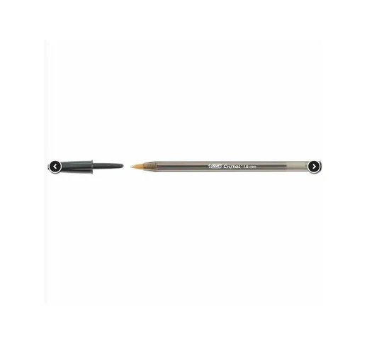 PENNA SFERA BIC CRISTAL NERA 1.6 - Di Canio