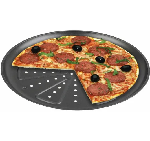 9776-46 Teglia per Pizza, 2 Pezzi, Diametro Ca. 28 Cm, in Nuova qualità Professionale, Res...