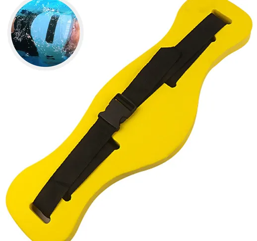 Cintura di galleggiamento per il nuoto per bambini 66 * 22 * ??3 cm gialla