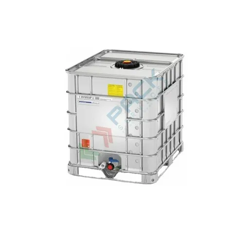 Pack Services Srl - Cisterna ibc 1000 Litri in plastica, usata/rigenerata, coperchio 150 m...