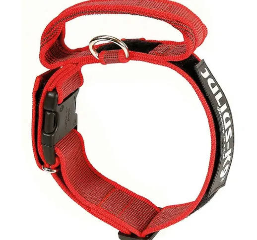 Collare Julius K9 Color & Gray con maniglia e chiusura di sicurezza per cani : 49-70 cm x...