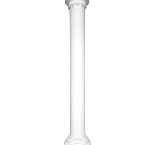 Hexim Perfect - Colonne e mezze colonne rotonde lisce stucco 240mm selezione N3224: Rotond...