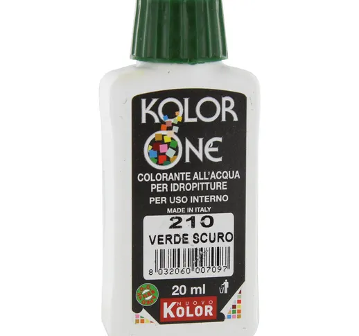 Colorante Kolor One Ml.20 N.210 Verde Scuro