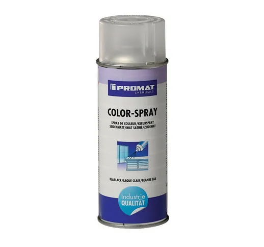 Vernice trasparente Colorspray, satinata bomboletta spray da 400 ml PROMAT CHEMICALS (Per...