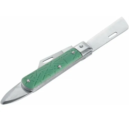 Coltello da giardino pieghevole portatile, coltello a doppio taglio per il taglio di alber...