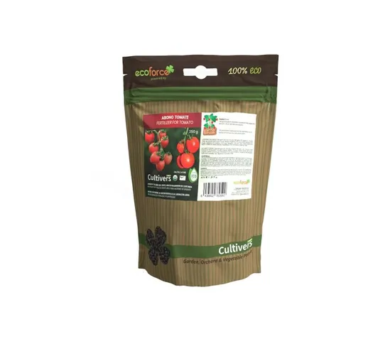  Concime biologico per pomodori 250 g. Fertilizzante microgranulato organico e naturale al...