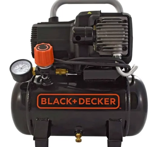 Compressore aria 6 lt Black & Decker BD 195/6 NK - -