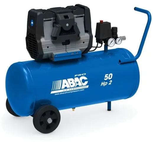 Compressore aria silenziato Abac Montecarlo OS20P 50 litri 2,0Hp - -