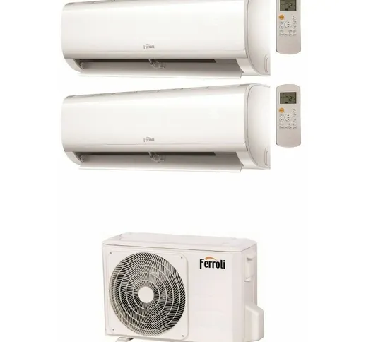 Condizionatore Ferroli Diamant M Wifi Dual Split 9000+9000 Btu Unita' Esterna 14-2