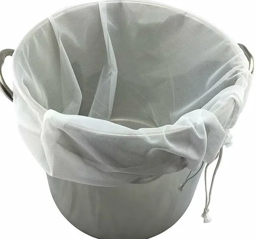 Yoyo - Confezione da 2 sacchetti riutilizzabili extra large da 250 micron a maglia fine pe...