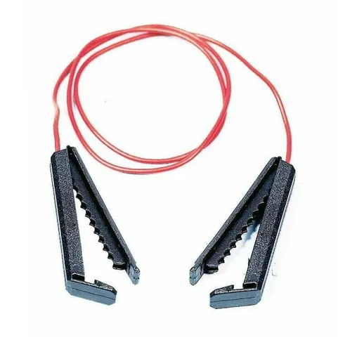 Connettore per banda (larghezza fino a 40mm) con clips in plastica. Lunghezza cavo 80cm 19...