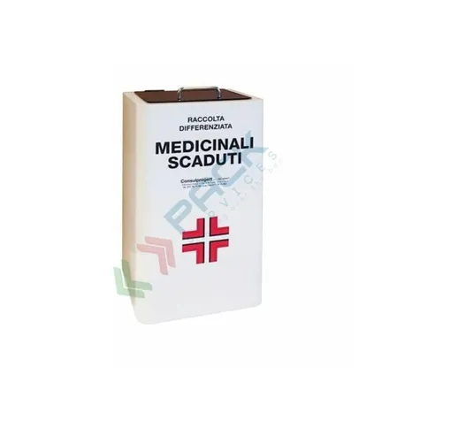 Pack Services Srl - Contenitore per medicinali scaduti e rifiuti sanitari, rettangolare, c...
