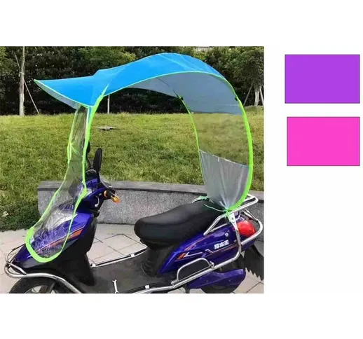  - Copertura antipioggia per moto scooter bici cappotta parasole impermeabile