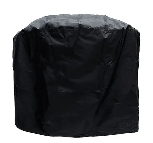 Copri barbecue in tessuto Oxford nero (tessuto Oxford 210D) cilindrico 3XL) 71 * 73 cm (al...