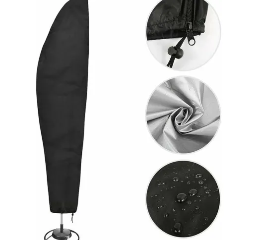 Tumalagia - Copertura per ombrellone per ombrellone da 2 a 4 m 265 cm.