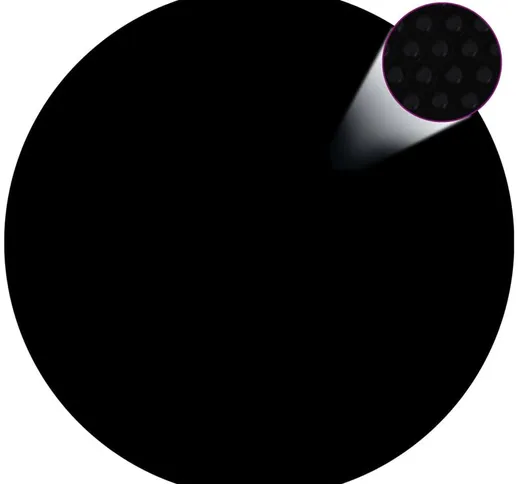 Longziming - Copertura per Piscina Nera 250 cm pe