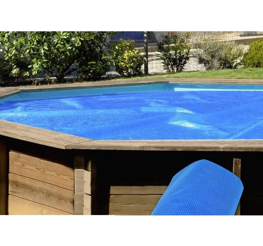  - copertura estiva isotermica per piscine tonda diam 250 cm - gre 787057