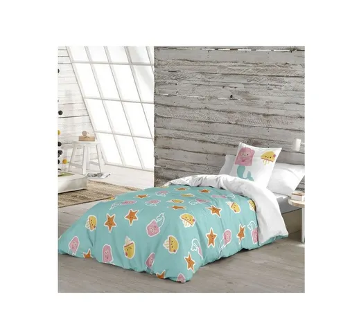 Copripiumino Mermaid Dimensione:Letto da 90 (150 x 220 cm) - Cool Kids