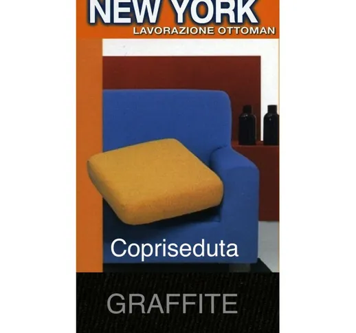 COPRISEDUTA NEW YORK GRAFFITE copriseduta 3posti cm. 180x60