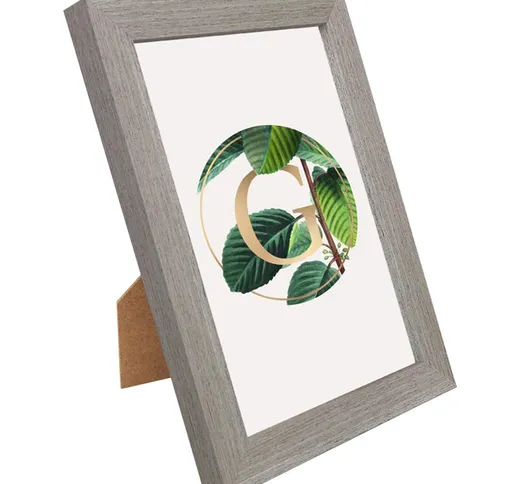 Cornice per foto in legno da 8 pollici Cornice per foto in legno ecologico naturale con ac...