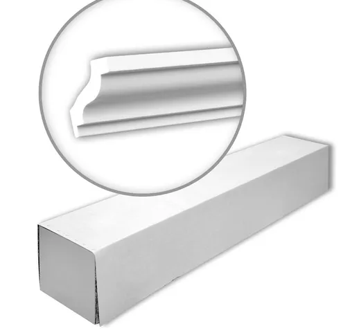 Profhome 150103 1 Scatola 28 pezzi Cornice soffitto parete 56 m