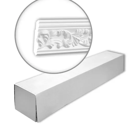 Profhome 150189 1 Scatola 14 pezzi Cornice soffitto parete 28 m