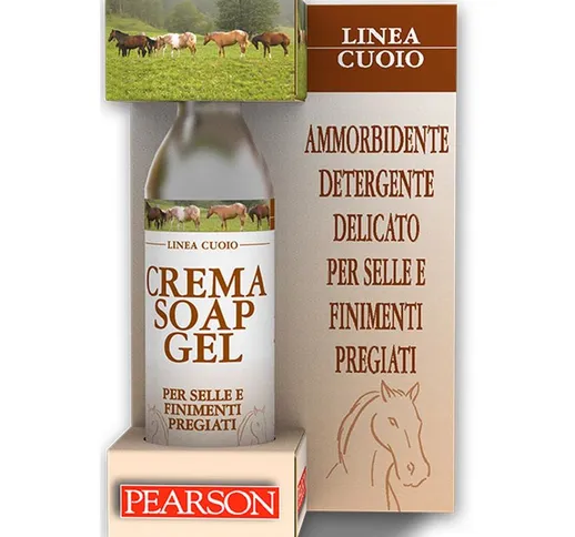 CREMA SOAP Pearson ammorbidente detergente delicato per selle e finimenti pregiati 250 ml