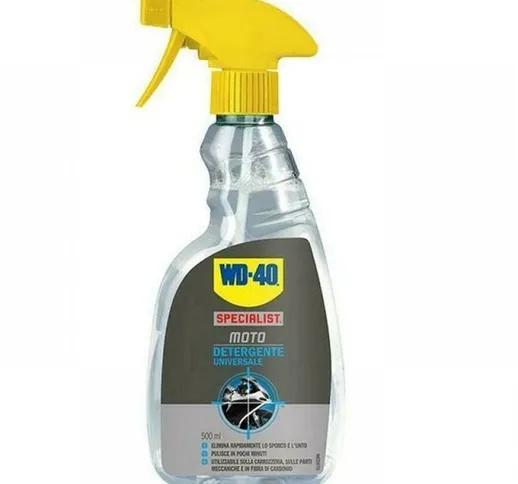 Detergente Moto per Vernice, Plastica, Gomma, Alluminio, Cromature, Fibra - Wd-40