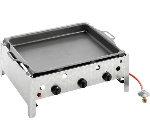 CUCINA A GAS 3 REGOLATORI Barbecue , 63 x 53 CM