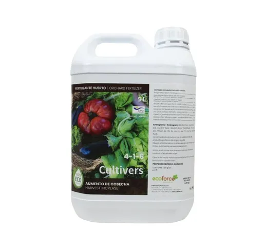 Fertilizzante liquido organico per frutteto 5 l Fertilizzante vegetale biologico e natural...