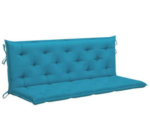 Cuscino per Dondolo Azzurro 150 cm in Tessuto