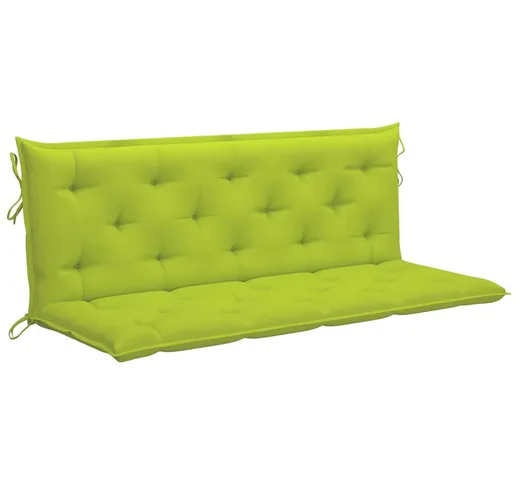 Cuscino per Panca Verde Brillante 150 cm in Tessuto Oxford