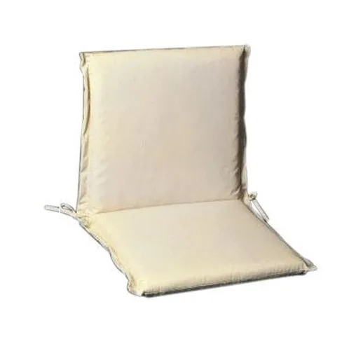Cuscino per poltrona bassa 95X52 cm Papillon poly 180 gr Colore beige