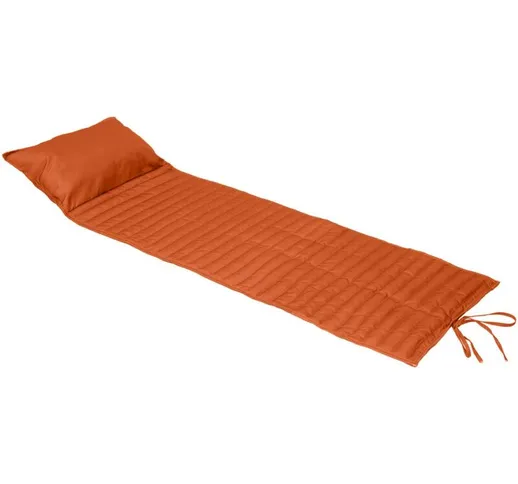 Hesperide - Cuscino per sdraio arrotolabile adiya ambra 180 x 60 cm - Hespéride - Ambra