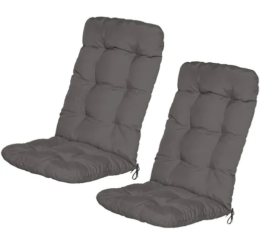Cuscino per sedia con schienale 50x50 cm, Cuscino per seduta, Cuscino per sedia a schienal...