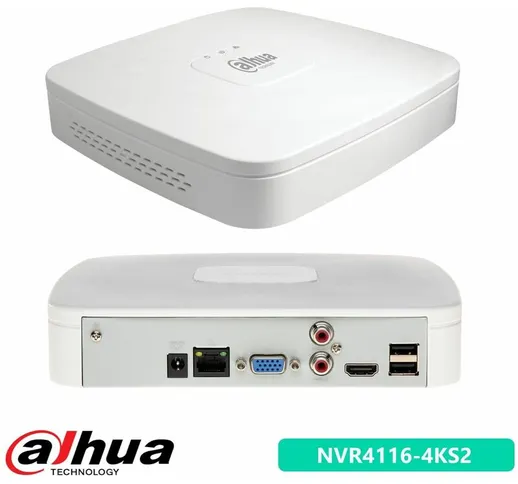 Dahua NVR 16CH Smart 4K H.265 Lite NVR4116-4KS2