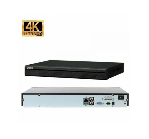 Dahua NVR4208-4KS2 - NVR IP 8 Canali H.265 4K 8MP 200Mbps Video Analisi