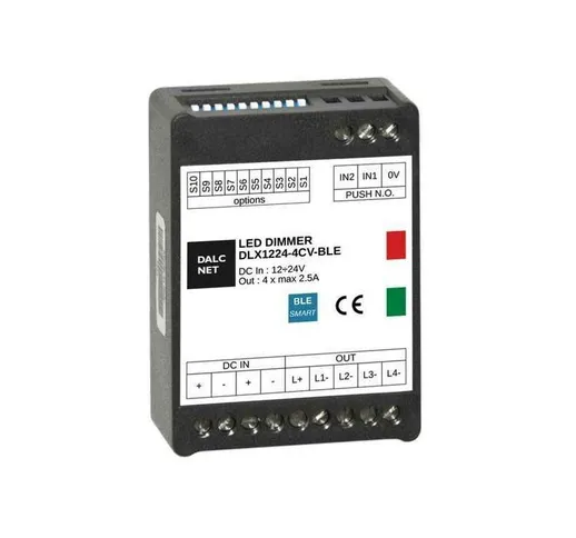  DLX1224-4CV-BLE Controller e Dimmer Bluetooth Push per Strisce Led 12V 24V