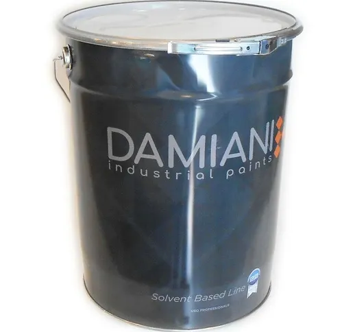 25kg fondo protettivo antiruggine per ferro, colori grigio - Damiani