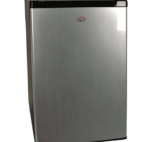 - mini frigo silenzioso 70W bar frigorifero piccolo grigio satinato 70LT