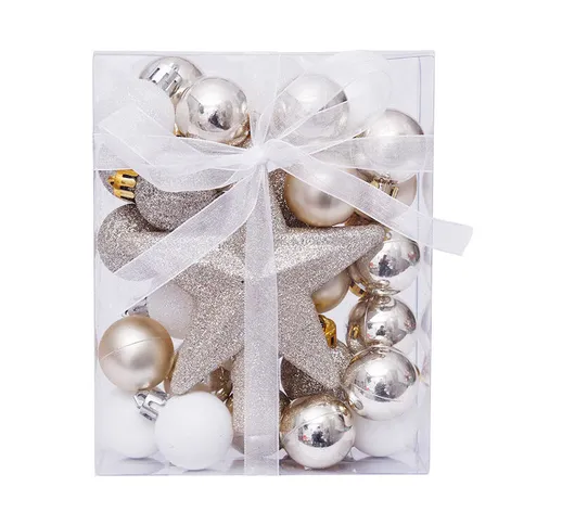  - Decorazione dell'albero di Natale 30pcs 3cm Decorazione dell'albero di Natale Decorazio...