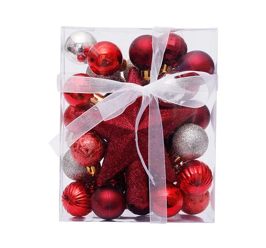  - Decorazione dell'albero di Natale 30pcs 3cm Decorazione dell'albero di Natale Decorazio...