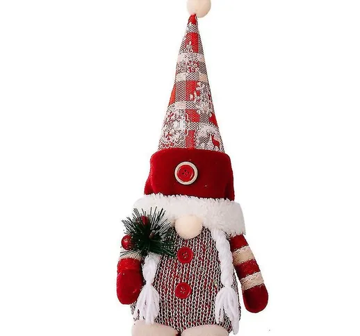 Decorazioni natalizie 2022 Ornamenti natalizi per bambole senza volto
