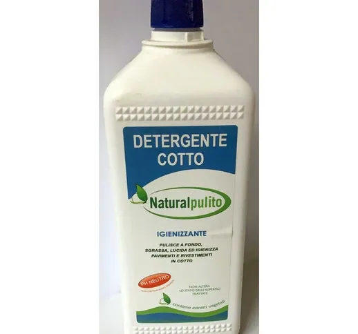 DETERGENTE COTTO IGIENIZZANTE 1 LITRO CON ESTRATTI VEGETALI - Natural Pulito