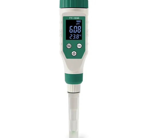 Misuratore digitale di pH per alimenti Sensori ad alta precisione Tester di acidità della...