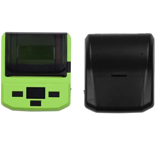 DIR-EB80II Stampante Bluetooth per ricevute di etichette termica da 80 mm con batteria al...