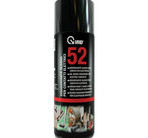 Bomboletta spray disossidante oleoso per contatti elettrici 52 - 400 ml - 